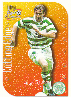 Alan Stubbs Celtic Glasgow 1999 Futera Fans' Selection Cutting Edge #CE9